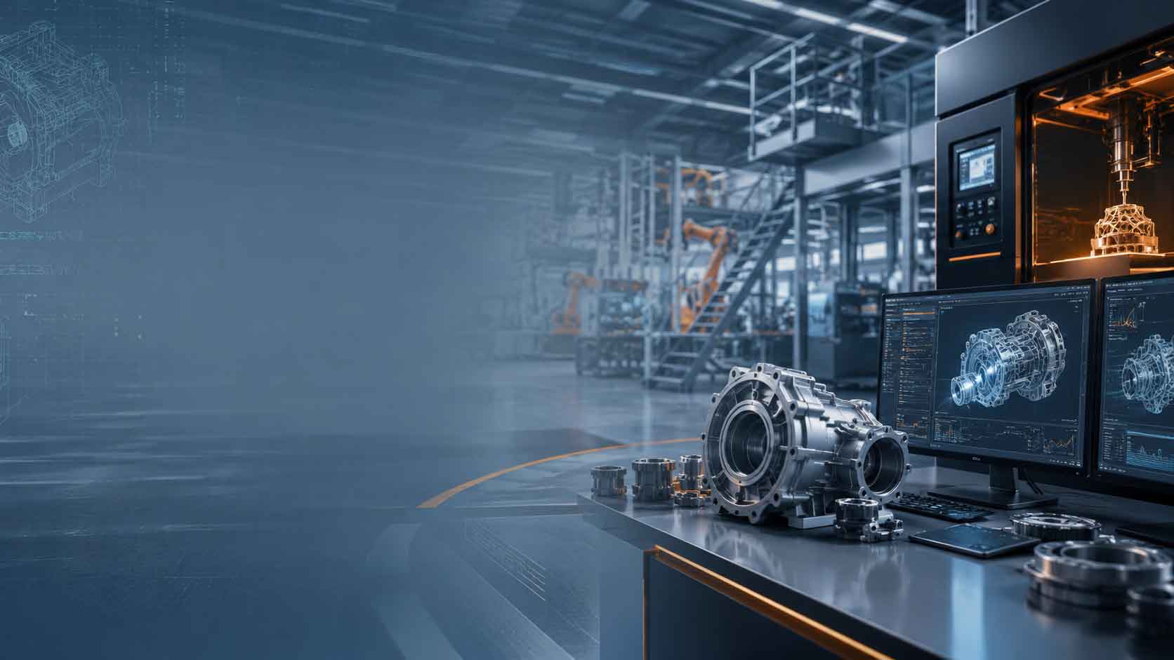 Soluções em engenharia do produto e manufatura industrial